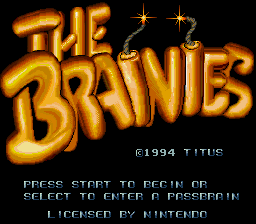 The Brainies screenshot 2 for Super Nintendo